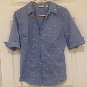 Nyc work blouse can be dressed up as well